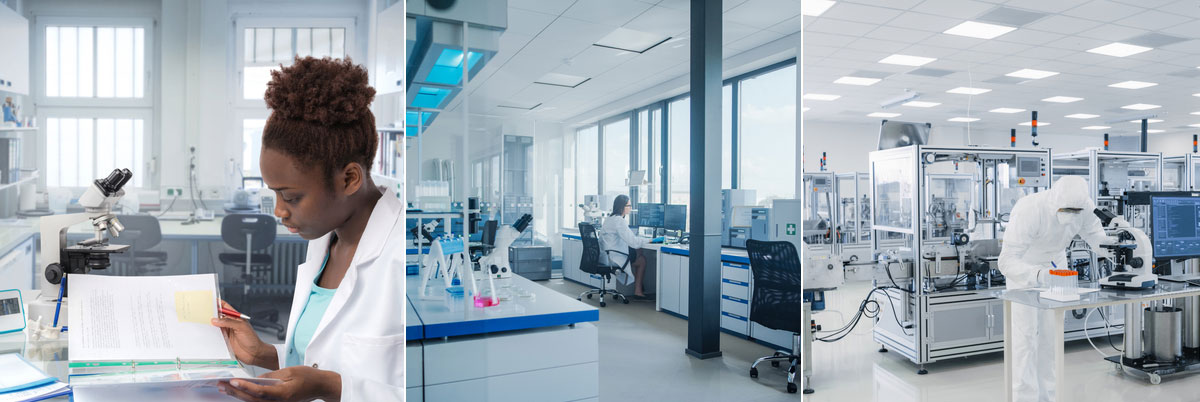 Small to Large Laboratory