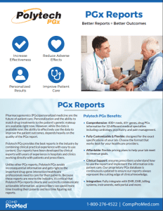 Pharmacogenomics One-Sheet